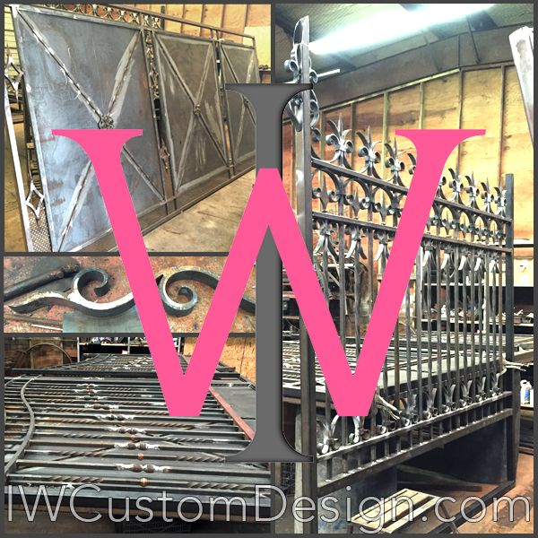 custom wrought iron gates and fences in Dallas TX