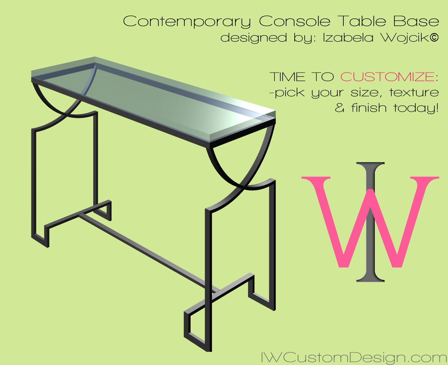 console table design